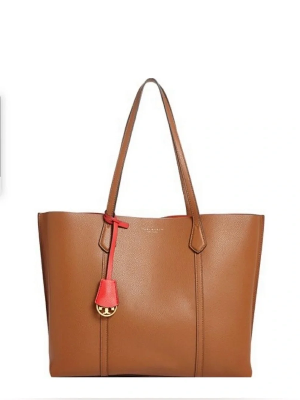 ▪️NWT Tory Burch Perry Leather Tote in Light Umber